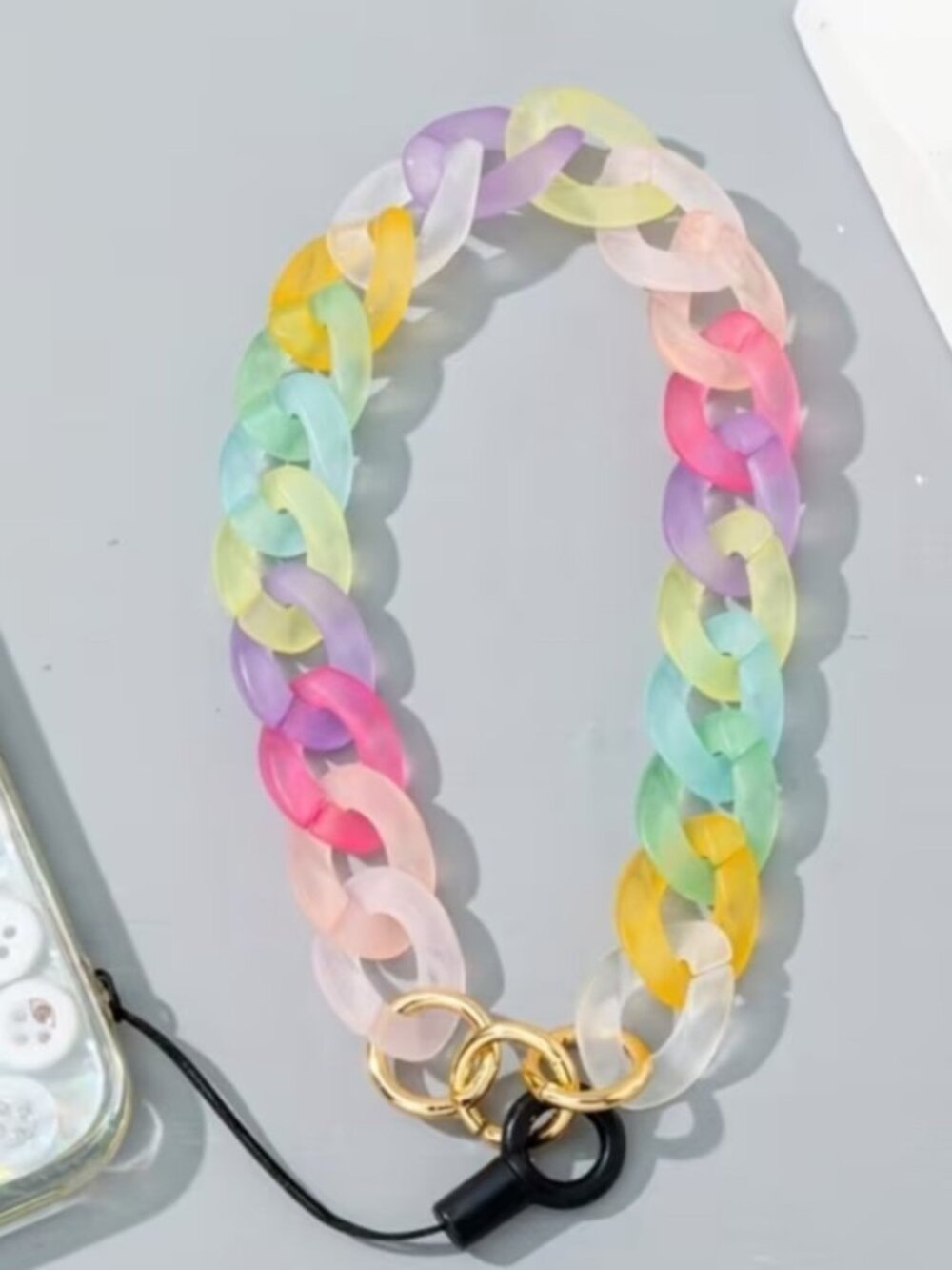 Phone Lanyard (Rainbow) - NIP